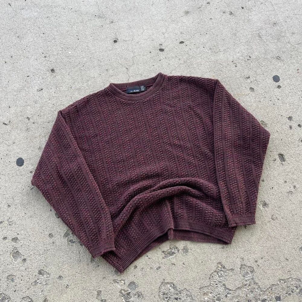 Vintage Bill Blass Old Money Y2K Heavyweight Sweater